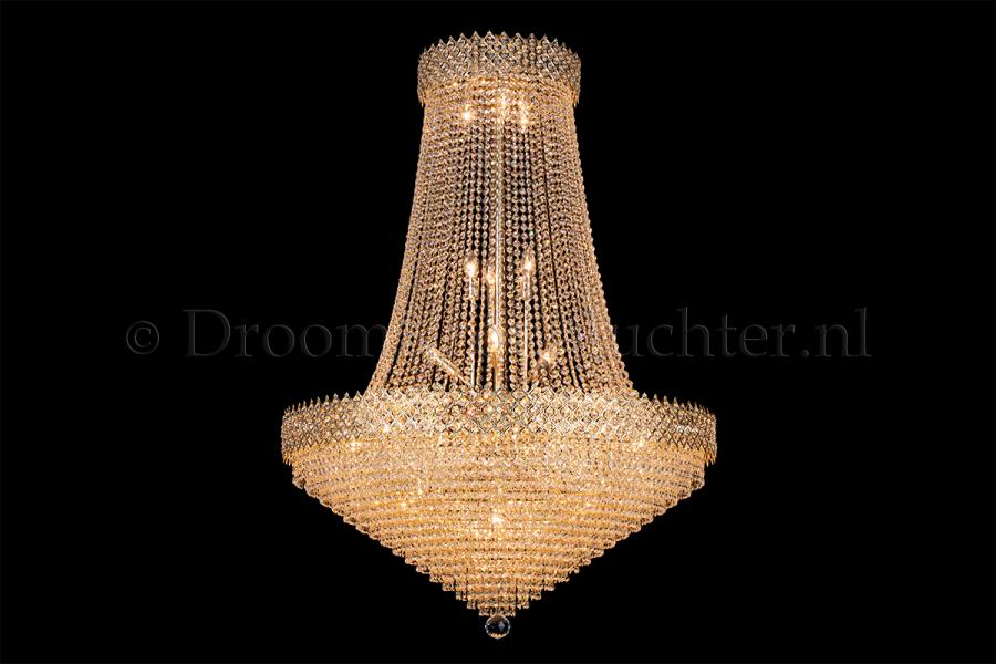 Empire chandelier deals gold